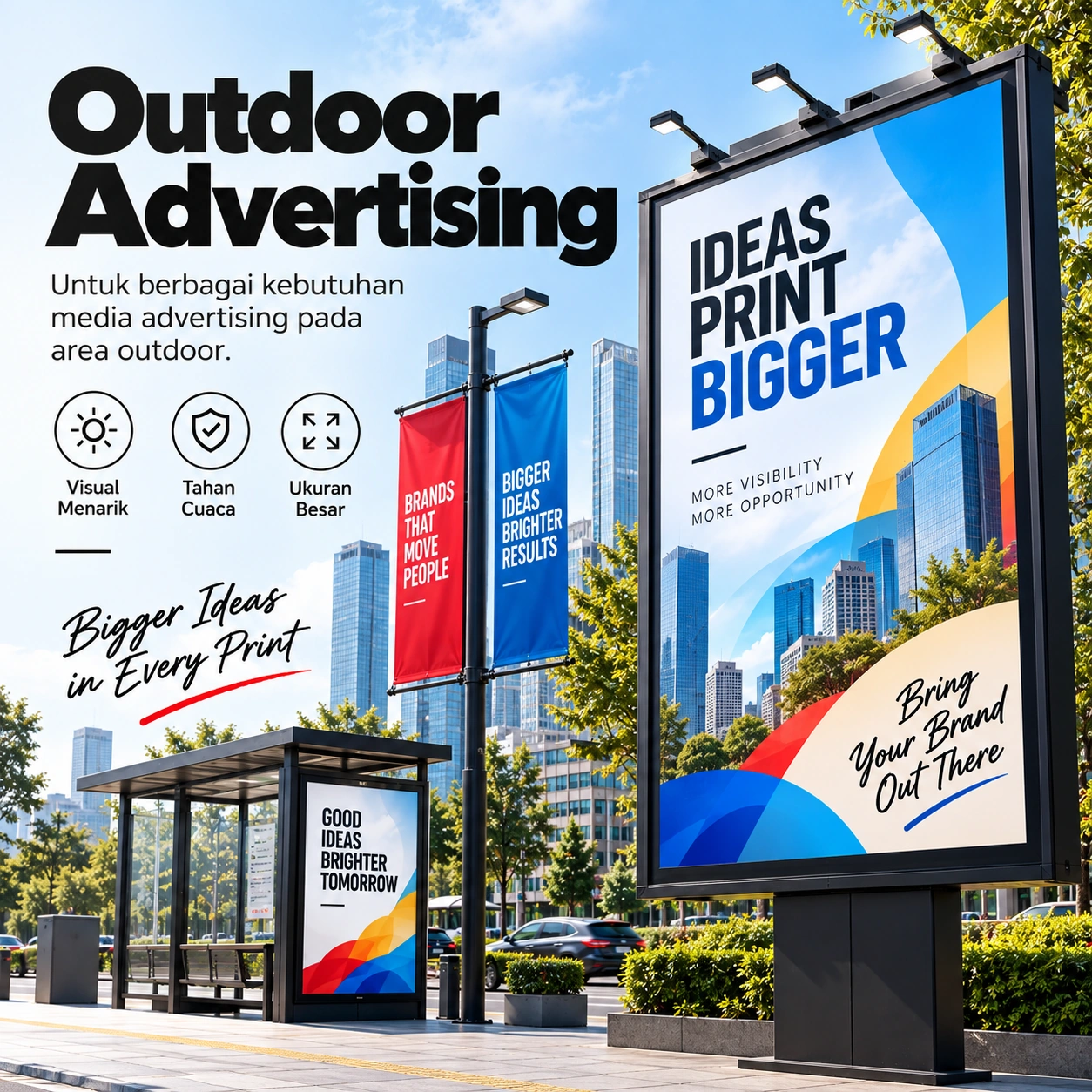 Outdoor Advertising Printer Outdoor