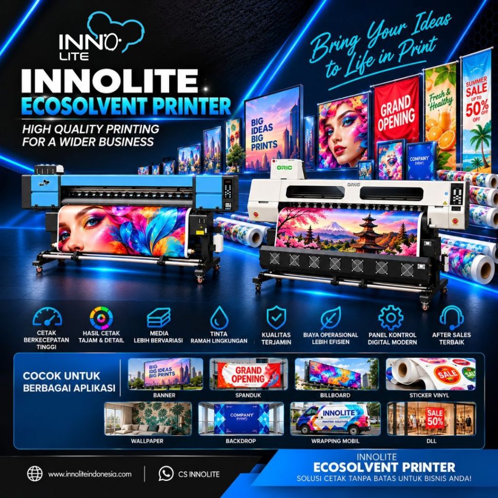 printer banner, mesin cetak spanduk, printer billboard